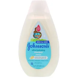 Johnson's Baby, Для детей, серия «Ультраувлажнение», шампунь, 400 мл