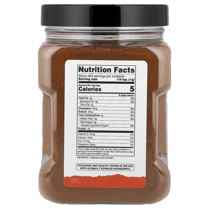 Nutricost, Pantry, порошок хабанеро, 454 г (16,2 унции)