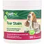 petnc NATURAL CARE, Tear Stain Cleansing Pads, For Cats & Dogs, 90 Pads