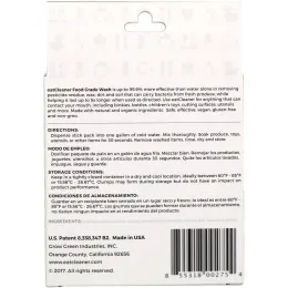 Eat Cleaner, Съедобное средство для очищения, абсолютно натуральный порошок, 10 пакетов, 3,2 унц. (90,72 г)
