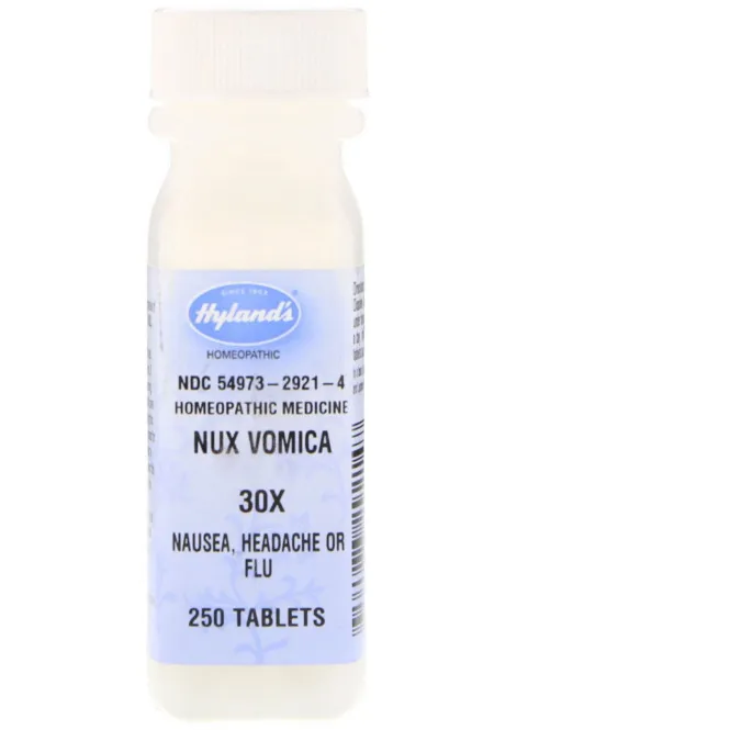 Hyland's Naturals, Чилибуха 30X, 250 таблеток