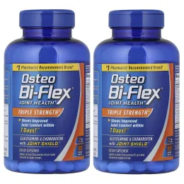 Osteo Bi-Flex, Здоровье суставов, тройная сила, 2 пакетика, 80 таблеток, покрытых оболочкой
