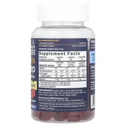 Mommy's Bliss, жевательные таблетки для сна с мелатонином, для детей от 3 лет, со вкусом клубники, 60 жевательных таблеток