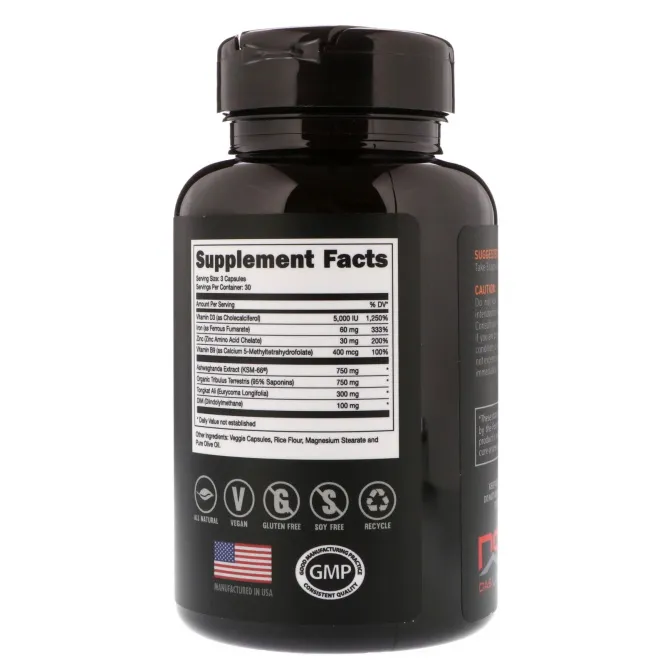 Bucked Up, RUT, Усилитель тестостерона, 90 капсул