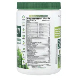 Greens Plus, Усовершенствованный суперпродукт, порошок из сырых овощей и зелени , 9.4 унций (276 г)