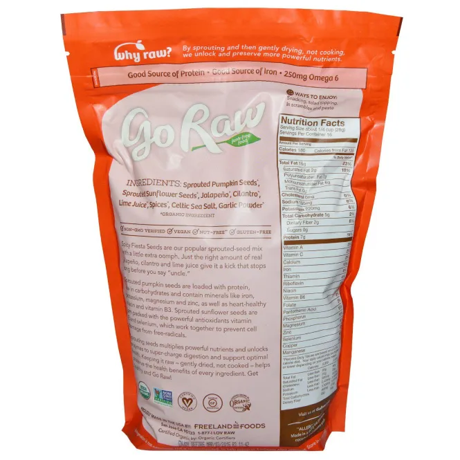 Go Raw, Органическая смесь пряных семян, 1 фунт (454 г)