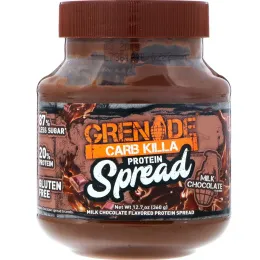 Grenade, Carb Killa, протеиновый спред, молочный шоколад, 12,7 унц. (360 г)