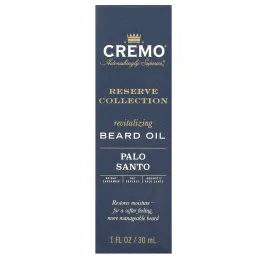 Cremo, Reserve Collection, восстанавливающее масло для бороды, пало санто, 30 мл (1 жидк. унция)