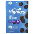 HighKey, Mini Cookies, двойной шоколадный брауни, 56,6 г (2 унции)