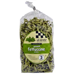 Al Dente Pasta, Spinach Fettuccine, 12 oz (341 g)