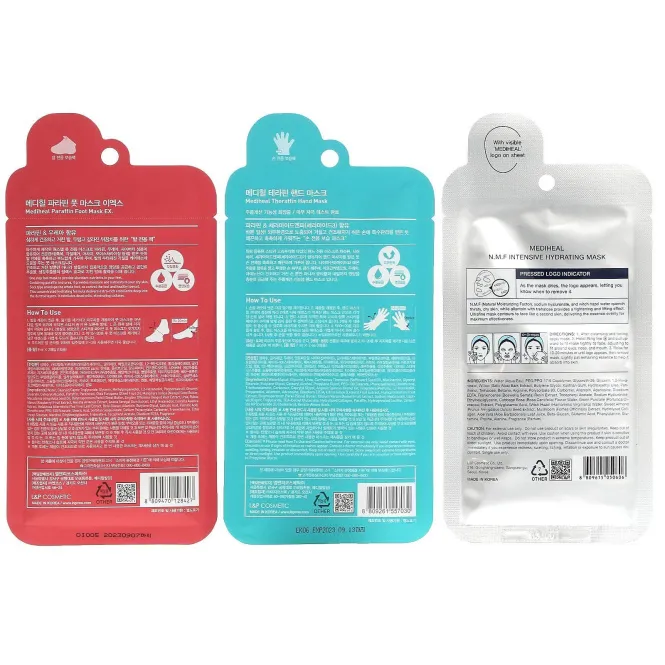 Mediheal, тканевые маски для красоты с незаменимыми питательными веществами, 8 шт.