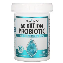 Physician's Choice, 60 Billion Probiotic, 30 Vegetarian Capsules