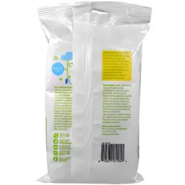 BabyGanics, Влажные салфетки для лица, рук и новорожденных, без отдушек, 40 влажных салфеток (8,0 х 6,0 дюйма)