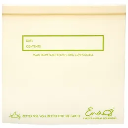 Earth's Natural Alternative, Компостируемые многоразовые пакеты, пакетики для снеков, 50 шт.