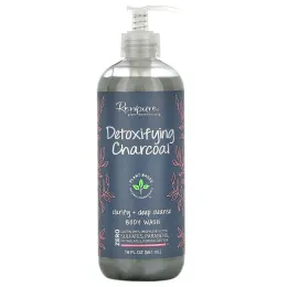 Renpure, Detoxifying Charcoal, Clarifying + Deep Cleanse Body Wash, 19 fl oz (561 ml)