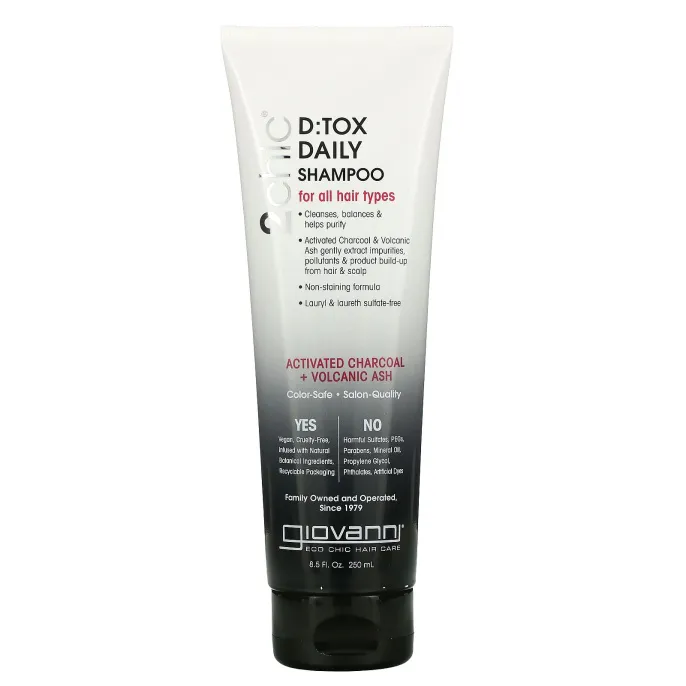 Giovanni, 2chic, Dtox, Daily Shampoo, 8.5 fl oz (250 ml)