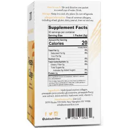 Zint, Коллаген со вкусом ананаса, 30 индивидуальных пакета, 5 г каждый