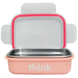 Think, Thinkbaby, ланч бокс, розовый, 9 унций (250 мл)