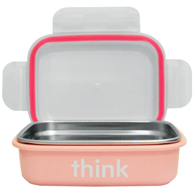 Think, Thinkbaby, ланч бокс, розовый, 9 унций (250 мл)