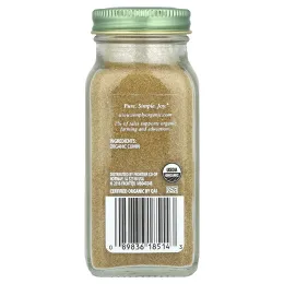Simply Organic, Тмин, 65 г (2,31 унции)