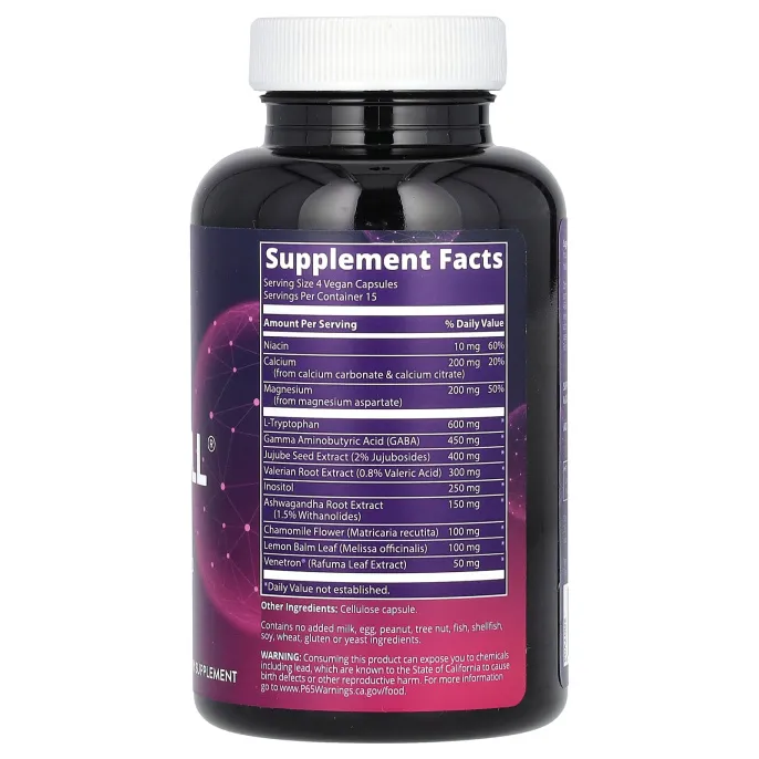 MRM, Relax-All, 60 веганских капсул