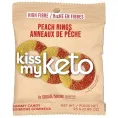 Kiss My Keto, Gummy Candy, персиковые кольца, 8 пакетиков по 25 г (0,88 унции)