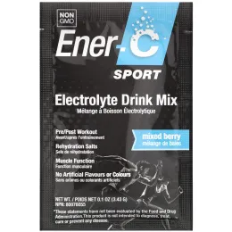 Ener-C, Sport, Electrolyte Drink Mix, Mixed Berry, 12 Packets, 0.1 oz  (3.43 g) Each
