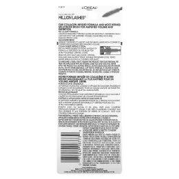 L'Oreal, Тушь для ресниц Voluminous Million Lashes, угольно-черная 635, 9 мл