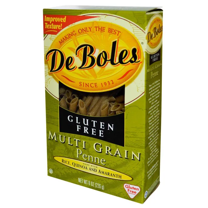 DeBoles, Мультизерновые пенне, без глютена, 8 унций (226 г)