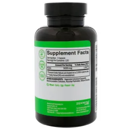 Zenwise Health, Сверхмощный биотин, 5000 мкг, 120 вегетарианских капсул