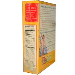 Earth's Best, Органическая смесь цельно-зерновых злаковых хлопев, яблока и сладкого картофеля, 8 унций (227 г)