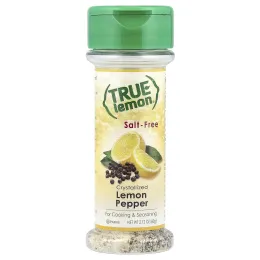 True Citrus, True Lemon®, кристаллизованный лимонный перец, 60 г (2,12 унции)