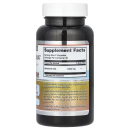 Amazing Nutrition, берберин, 1000 мг, 60 капсул (500 мг в 1 капсуле)