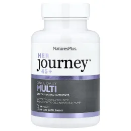 NaturesPlus, Her Journey™ 45+, мультивитамины для приема один раз в день, 30 таблеток