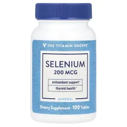 The Vitamin Shoppe, Селен, 100 таблеток