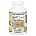 Double Wood Supplements, L-Theanine, 200 mg, 120 Capsules