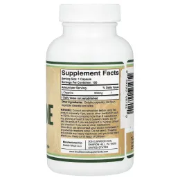 Double Wood Supplements, L-Theanine, 200 mg, 120 Capsules
