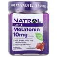 Natrol, Мармеладки, мелатонин, клубника, 10 мг, 90 штук