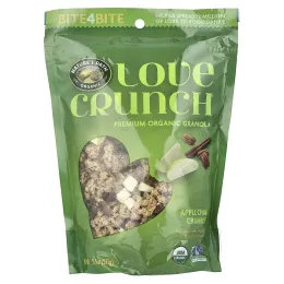 Nature's Path, Love Crunch, высококачественные органические мюсли, яблочный пирог с чиа, 11.5 унц. (325 г)