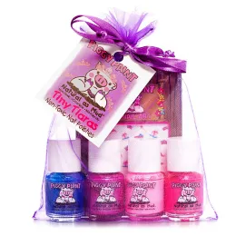 Piggy Paint, Tiny Tiara, лак для ногтей, подарочный набор, 4 - 0.25 жид.унции(7.4 мл) каждый