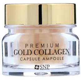SNP, Premium Gold Collagen, ампульные капсулы с коллагеном, 30 шт.