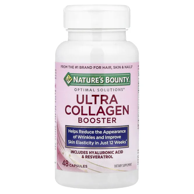 Nature's Bounty, Optimal Solutions®, Ultra Collagen Booster, 48 капсул