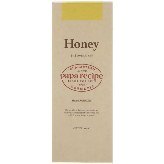 Papa Recipe, Увлажняющий тоник с экстрактом меда, 200 мл
