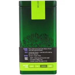 Rishi Tea, Жасминовый жемчуг, рассыпной зеленый чай, 3 унции (85 г)