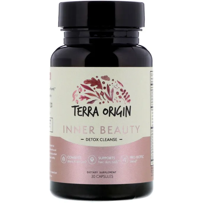Terra Origin, Inner Beauty, Detox Cleanse, 30 Capsules