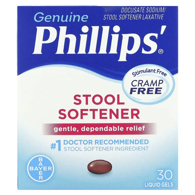 Phillip's, Средство для смягчения стула, 30 жидких гелей
