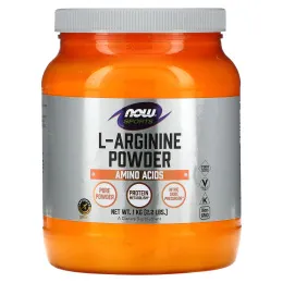 Now Foods, Для спортсменов, Порошок L-аргинина, 1 кг (2,2 фунта)
