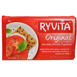 Ryvita, Оригинальные ржаные хрустящие хлебцы, 8,8 унции (250 г)