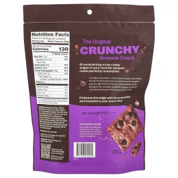 Sheila G's, Brownie Brittle®, морская соль из темного шоколада, 142 г (5 унций)