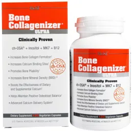 BioSil by Natural Factors, Biosil, ультра коллагенайзер для костей, 120 вегетарианских капсул